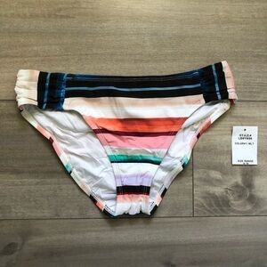 La Blanca Meridian Shirred Hipster Bikini Bottoms 6